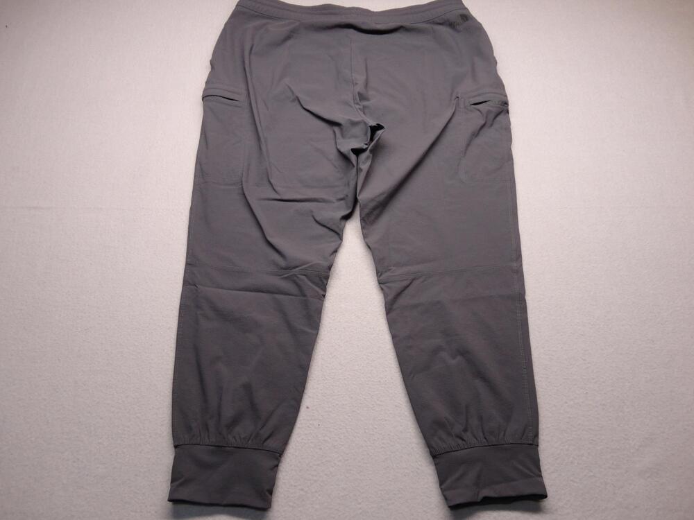 The North Face Pants Womens XXL Gray Jogger Elastic Waist Cuffed Pockets Hiking